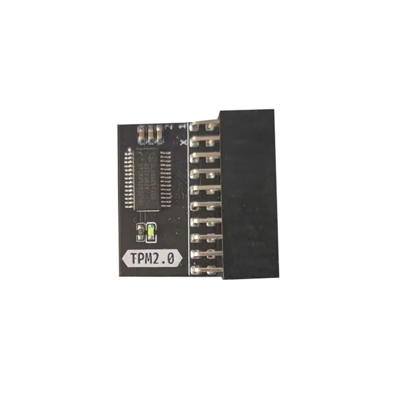 TPM 2.0 Encrypted Security Module 20 Pin Mainboard Card TPM2.0 Module For ASUS Gigabyte Motherboard-AAAE
