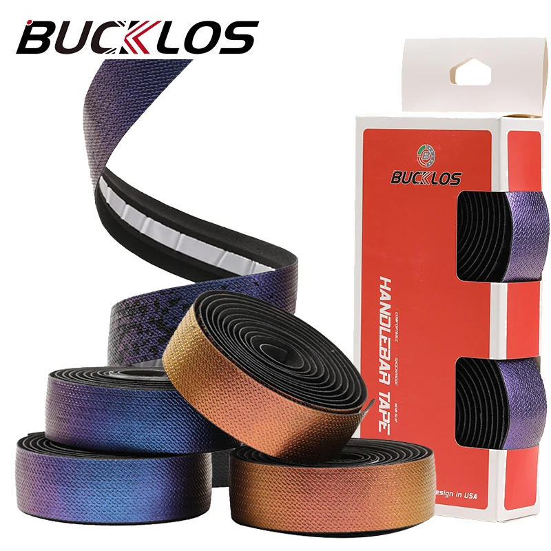 BUCKLOS Handlebar Tapes Road Bike Tapes Speed Racing Bicycle Handlebar Wrapper Straps Band Road Cycling Handles Winding Belt