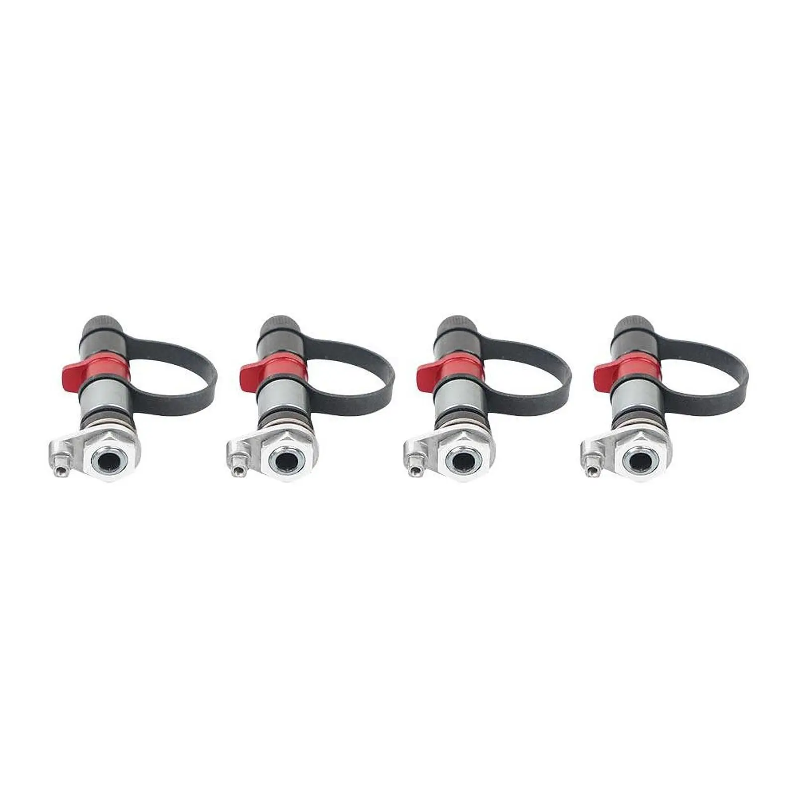 

4 Pieces Automatic Tire Deflation Valves Portable Fast Deflating Valve for Motorcycle Truck Vehicle