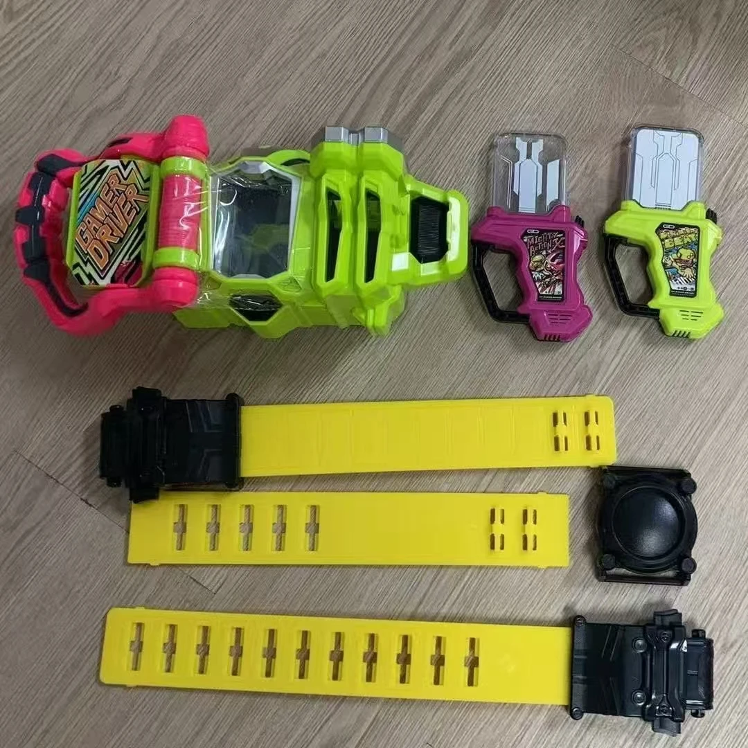 حزام محول Kamen Rider Dx Ex-Aid Eckside Dx Drive - خرطوشة ألعاب الحركة أنيمي الربط في جميع أنحاء خرطوشة Dj