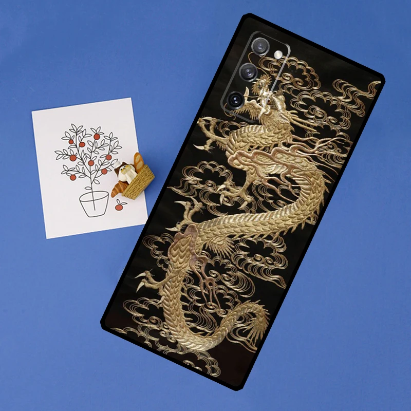 Ancient Japanese Dragon Case For Samsung Galaxy S21 Ultra S20 FE S8 S9 S10 Note 10 Plus Note 20 Ultra Back Cover