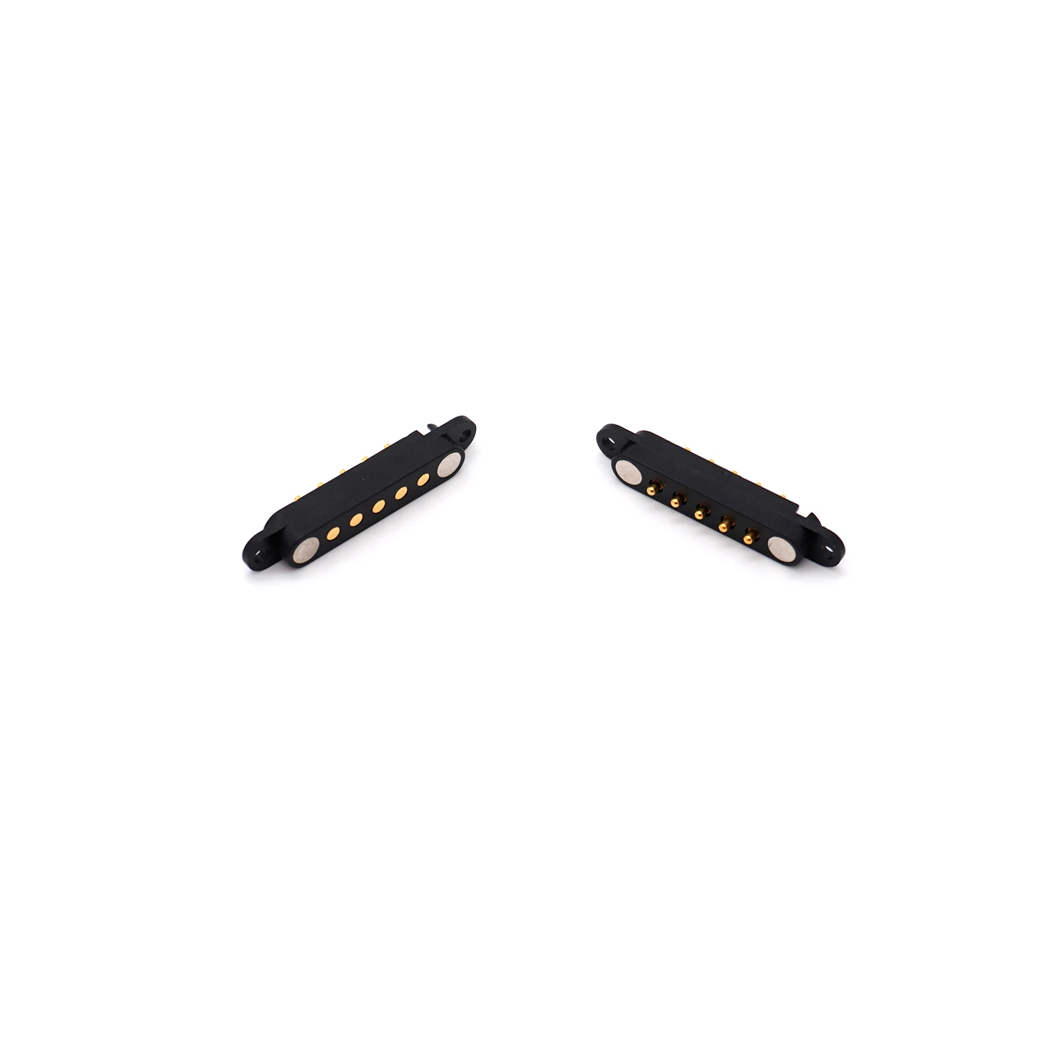 YSIDO Magnetische Pogo Pin Connector 2P 3P 4P 5P 6P 7P 8P Pogopin Mannelijke Vrouwelijke Lente Geladen 2A DC Stopcontact Magnetische Connector