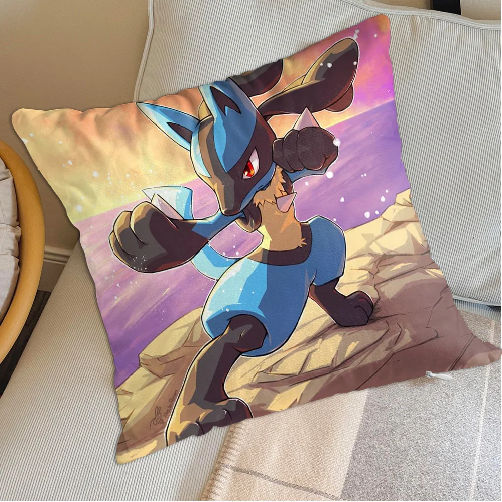 

Рождественское украшение дома для гостиной Kawaii P-Pokemon, новые подушки, декоративная наволочка, декоративная роскошная наволочка 45x45