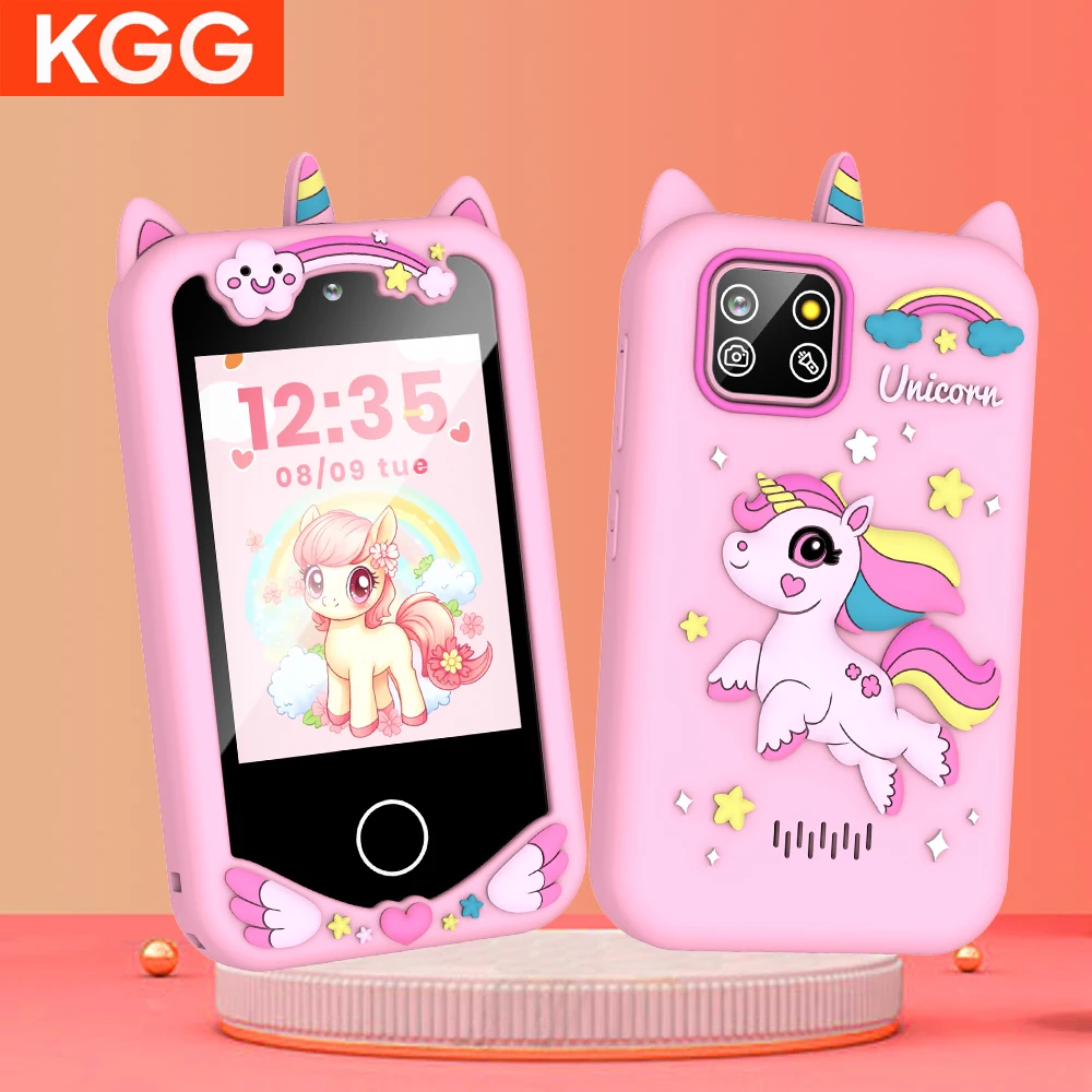 

Smart Phone Toy Kids 28 Games 20 Stories Video Music Player Toy Phone Dual Cameras Learning Educational Toys Children Gifts