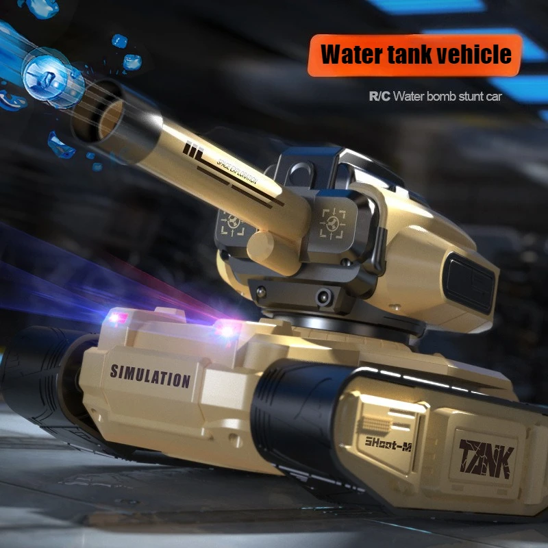 

Радиоуправляемый танк с датчиком жестов, модель боевого танка, игрушка, электрический внедорожник, детский механический автомобиль 360° ° Вращающийся внедорожник