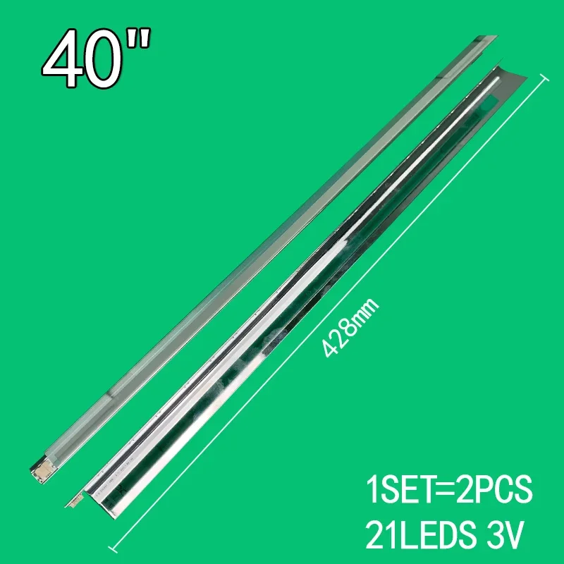 2PCS Pour 40 "TV Samsung 40K5100 40K5300 UE40K5300 UE40K5100 UN40K5100 Louvre 39.5" L R BN96-4655A 4656A BN96-9721 BN96-39720A