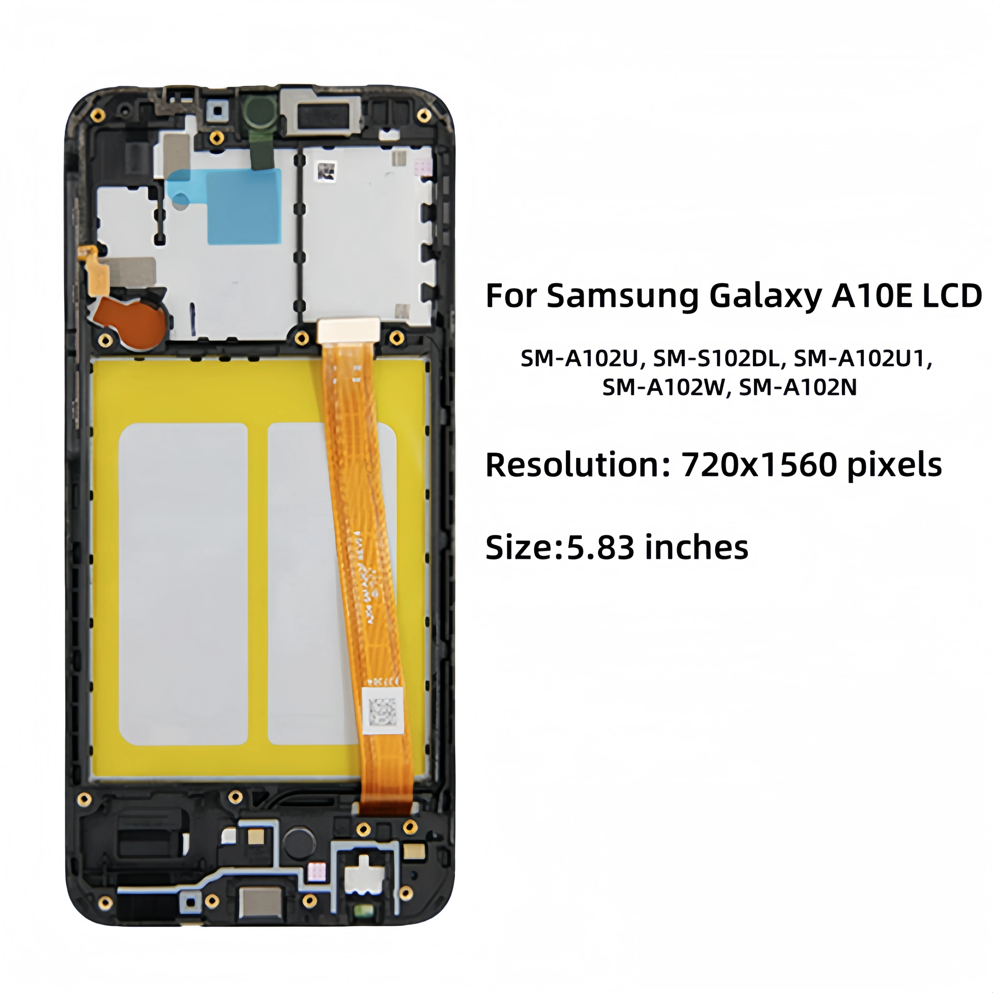 For Samsung Galaxy A10E A102 SM-A102U SM-A102DL SM-A102U1A102W A102N LCD Display Touch Screen Digitizer Assembly Replacement