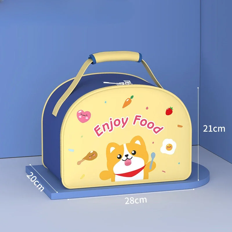 Children Lunch Bags Cartoon Bag Student Lunch Box for Women Bento Bag Mother Kids Bags for Girl Tote with Lunch Bag Ice Box 보냉가방