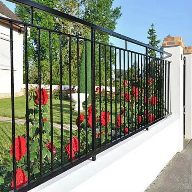 Custom Cheap Metal Fence Outdoor High Security Metal Fence Sheet Welded Privacy Fence