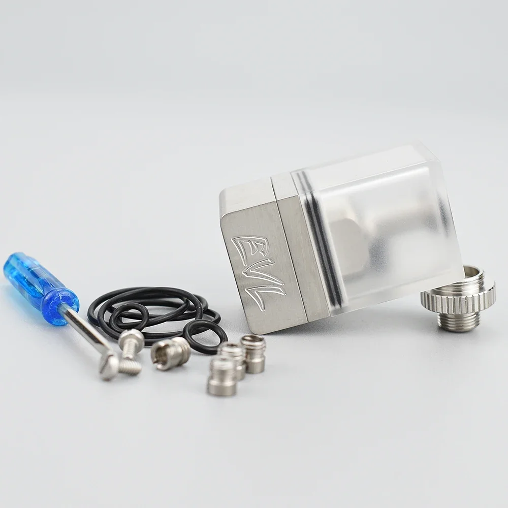 

Wolfcoolvape DotAIO Pod EVL Dot Spot Style Polycarbonate RBA Bridge for DotMod AIO Vape Pod System Bridge Tank Accessory