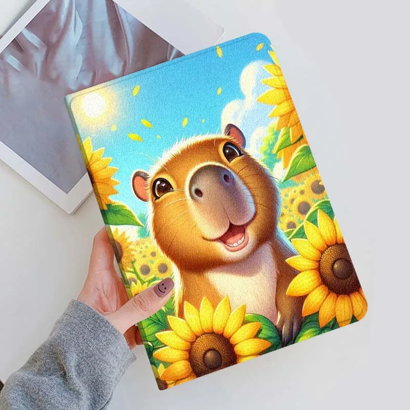 

Capybara Colorful Butterfly For Vivo IQOO Pad Pad2 Pad3 Pad5 Air SE Pro 11 11.5 12.1 12.3 13 inch Foldable Cover Tablet Case