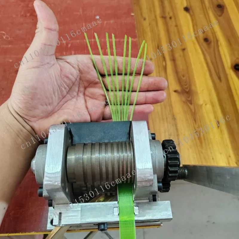 Plastic Steel Strip Slitting Machine, Bamboo Strip Slitting Machine, Weaving Belt, Cutting Plastic Packaging Belt