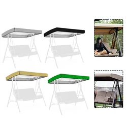 Canopy Swing Top Rain Cover Garden Courtyard Outdoor Patio Swing Seat Waterproof Roof Canopy Swing Chair Awning