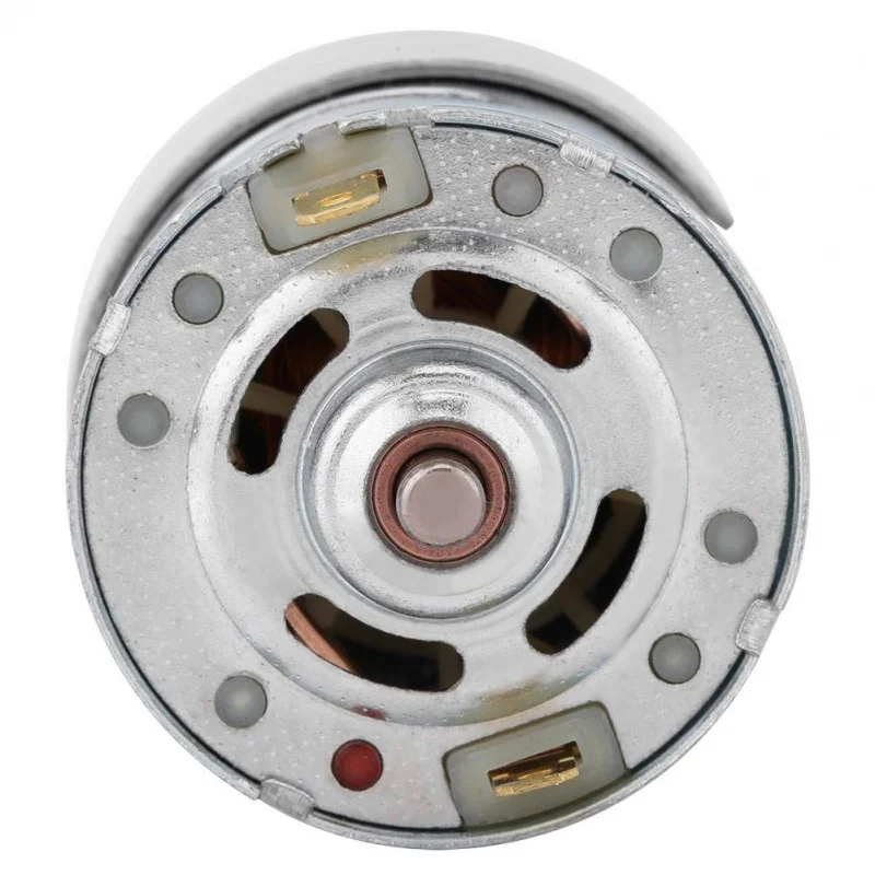 775 DC 모터 12V 775 고전력 전기 모터 브러시리스 하이 모터 5mm 샤프트 마이크로 교체(13000-15000RPM)