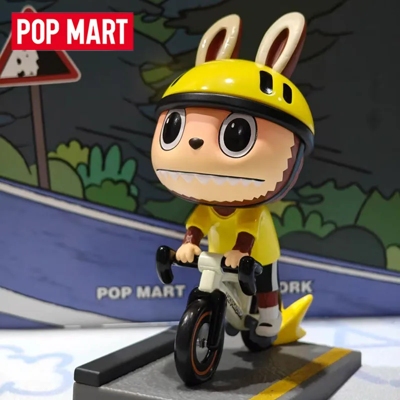 

POP MART LABUBU THE MONSTERS Summer Cycling Series Blind Box Mystery Box Guess Bag Toys Doll Cute Anime Figure Desktop Ornaments