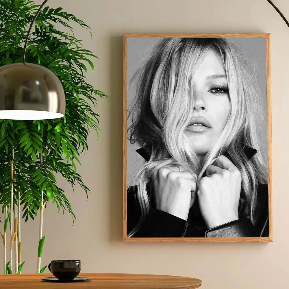 1szt Kate Moss Plakat Plakat Art Print Bar Meble Do Salonu Dekoracja