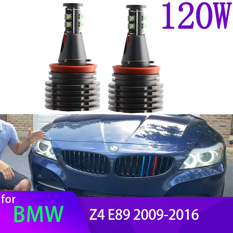 

Лампа для габаритных огней «глаза ангела», заменяемая лампочка для BMW серии Z E89 Z4 Roadster SDrive35is GT3 GTE 2009-2016 120W H8
