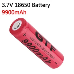 18650 Battery 3.7V  lithium battery rechargeable lithium battery for flashlight Torch Accumulator Cell