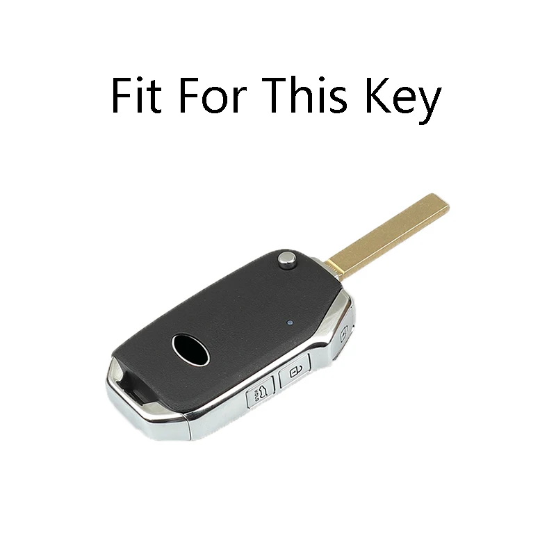 Zinc Alloy Car Fob Key Case Cover For Kia Sportage Ceed Sorento Cerato Forte KX3 K5 2017 2018 2019 2020 Accessories