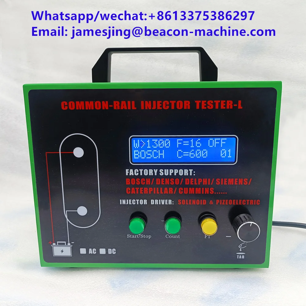 Free Shipping Auto Engine Sprayer CRDI CR1000-L Common Rail Diesel Fuel Piezo Electronic Injector Tester