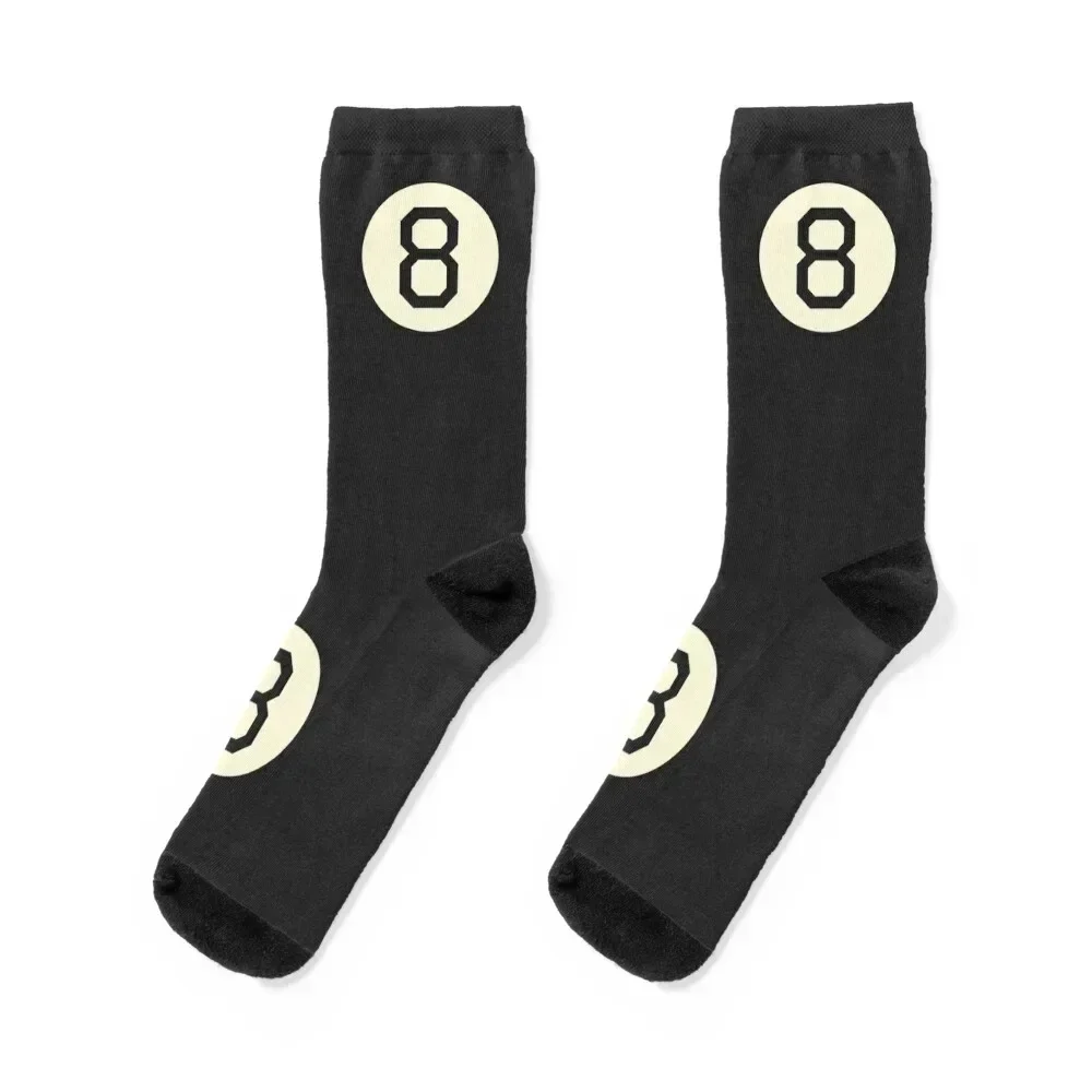 8 ball Socks valentine gift ideas hiphop men cotton high quality funny gift Socks Female Men's