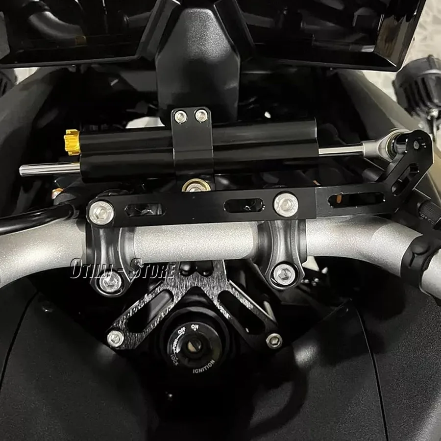 لياماها الراسم 9 GT 9GT 2021 2022 2023 التوجيه المثبط استقرار دراجة نارية توجيه امتصاص الصدمات عدة مكافحة هزة جهاز f