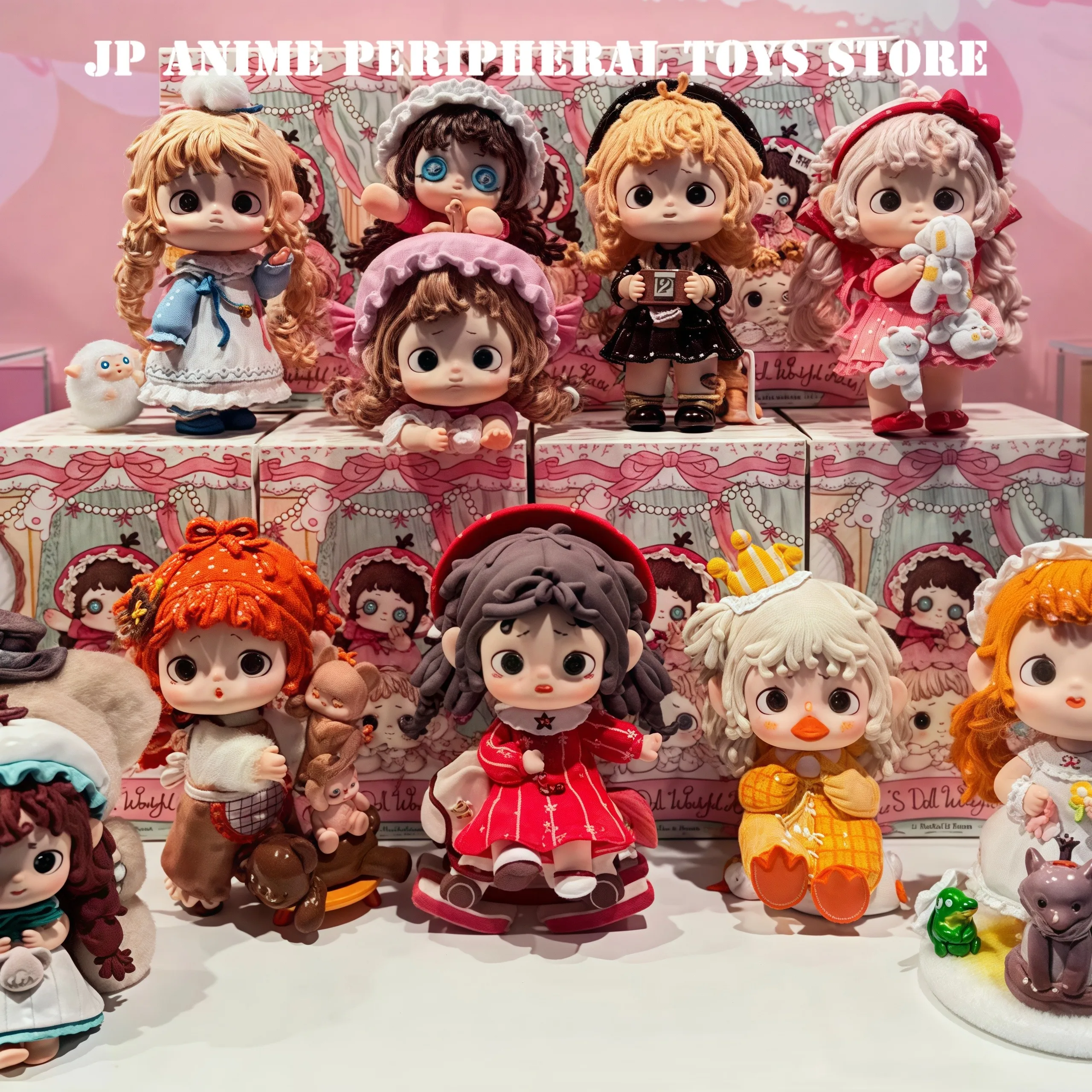 

Original FurFur Wonderful House Series Blind Box Cute Action Figure Confirm Style Cartoon Model for Gift Desktop Ornaments Doll