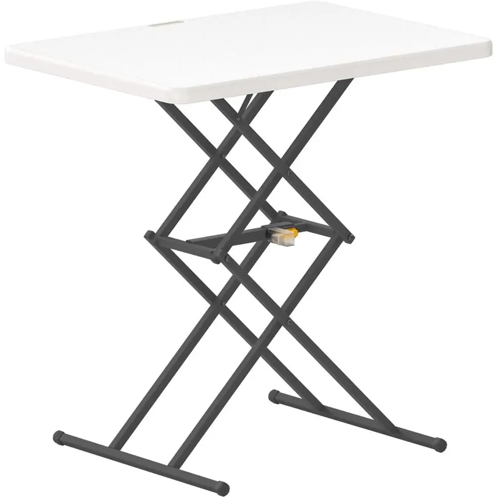 olding Table 2-Second One-Hand Height Adjusent, 3 Settings, Ultra-Thin 3.2