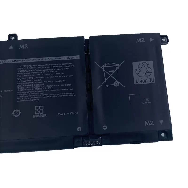 Imagem -05 - Dxt-nova Bateria de Laptop Jk6y6 para Dell Latitude 410 3510 Tystro 5300 5401 5402 5501 5502 Inspiron 5301g Cf5rh 1125 v