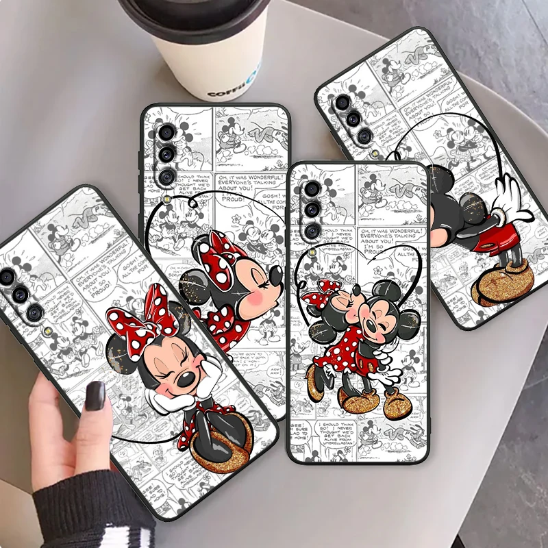 

Mickey Minnie Mouse Love Cute For Samsung A53 A52 A33 A32 A51 A71 A21S A13 A73 A50 A22 A23 A03 A72 A54 A12 5G Black Cover