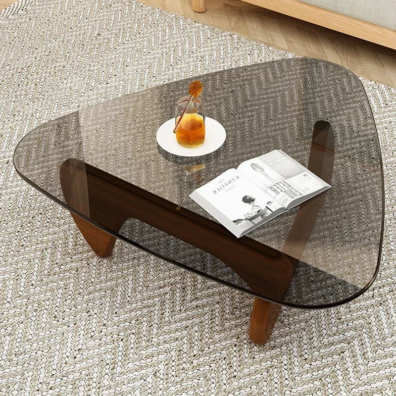 Nordic Tempered Glass Tea Table Minimalist Designer Entrance Entryway Coffee Tables Regale Retro Mesa Centro House