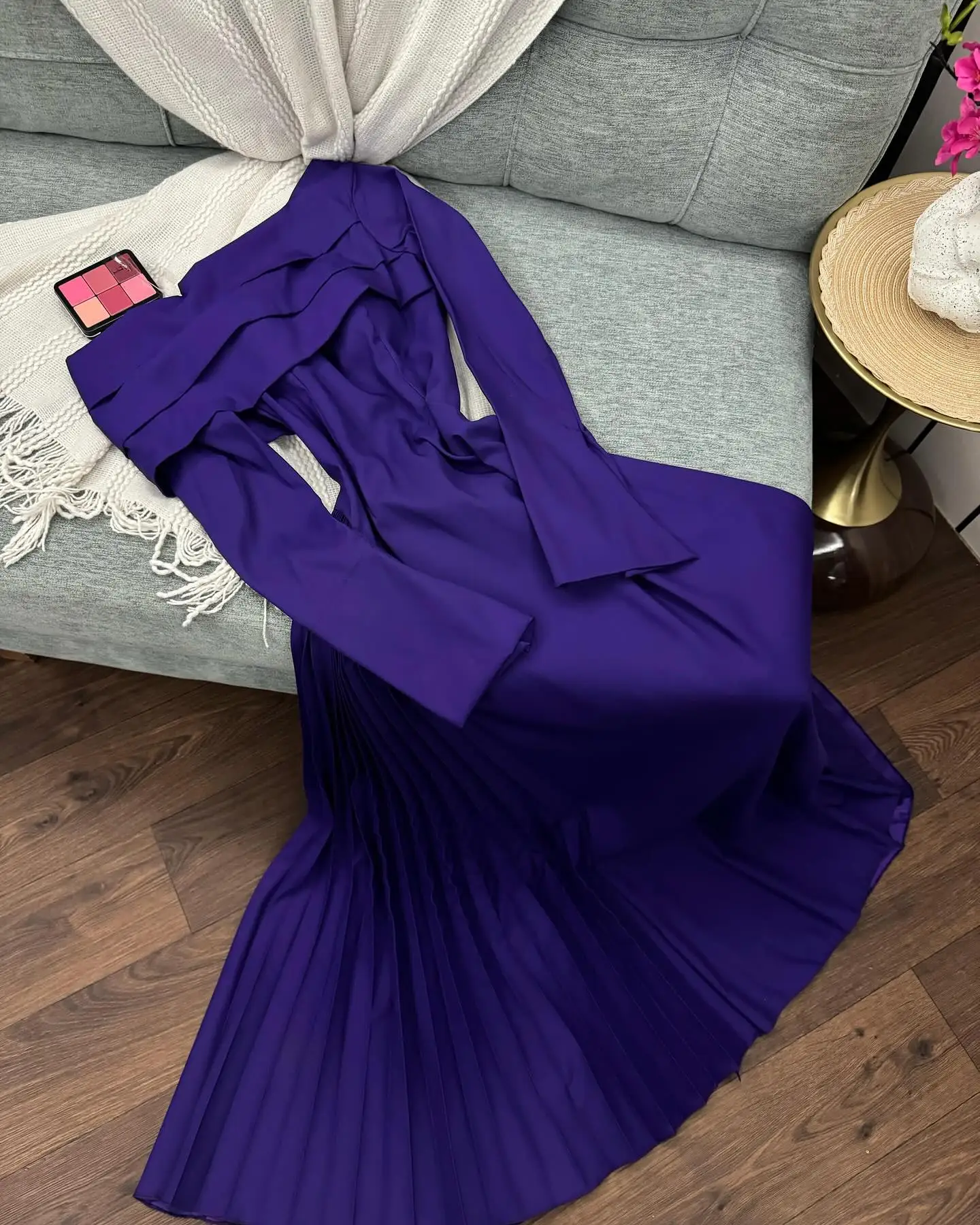 Vestido de noite personalizado, camisa delicada, barco, pescoço, ombro de fora, mangas compridas, vestidos de baile, linha a, vestidos de festa clássicos