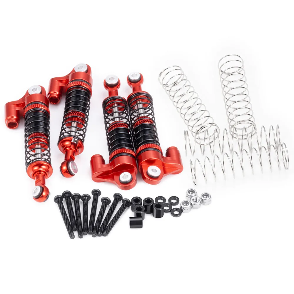 AXSPEED Aluminum Alloy Shock Absorbers for Redcat Ascent 1/18 RC Crawler Car Upgrade Parts