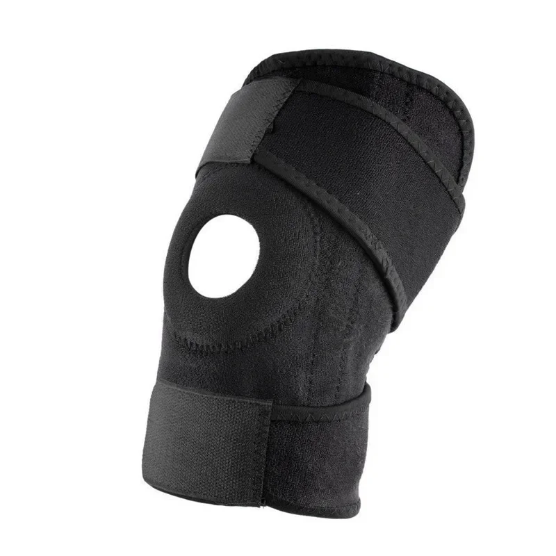 1PC Knie Brace Unterstützung Hülse Einstellbare Offene Patella Stabilisator Schutz Nylon Wrap für Arthritis Meniskus Riss Laufsport