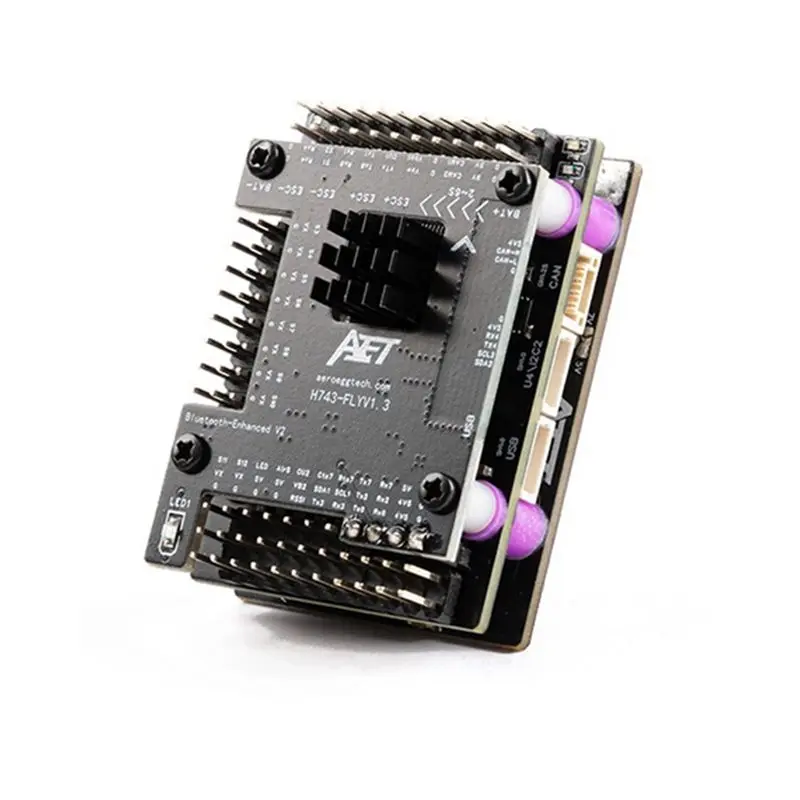 GROCE-H743-Basic FC 블루투스 USB 아두파일럿 INAV PX4 RC FPV 고정익 DIY 비행 컨트롤러 H743-파라미터 조정 지원