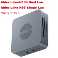 OUMAX MINI PC Alder Lake N100 Dual Lan / Alder Lake N95 Single Lan WiFi 5 BT5.0 RJ45 1000M M.2 PCIE3.0 Desk Offical Mini Pc