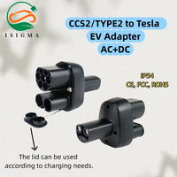 ISigma CCS2 to Tesla EV Charging Adapter AC 32A DC 400A CCS2 Combo for Tesla Convertor for Car Charger CCS2 for Model Y/S/3/X