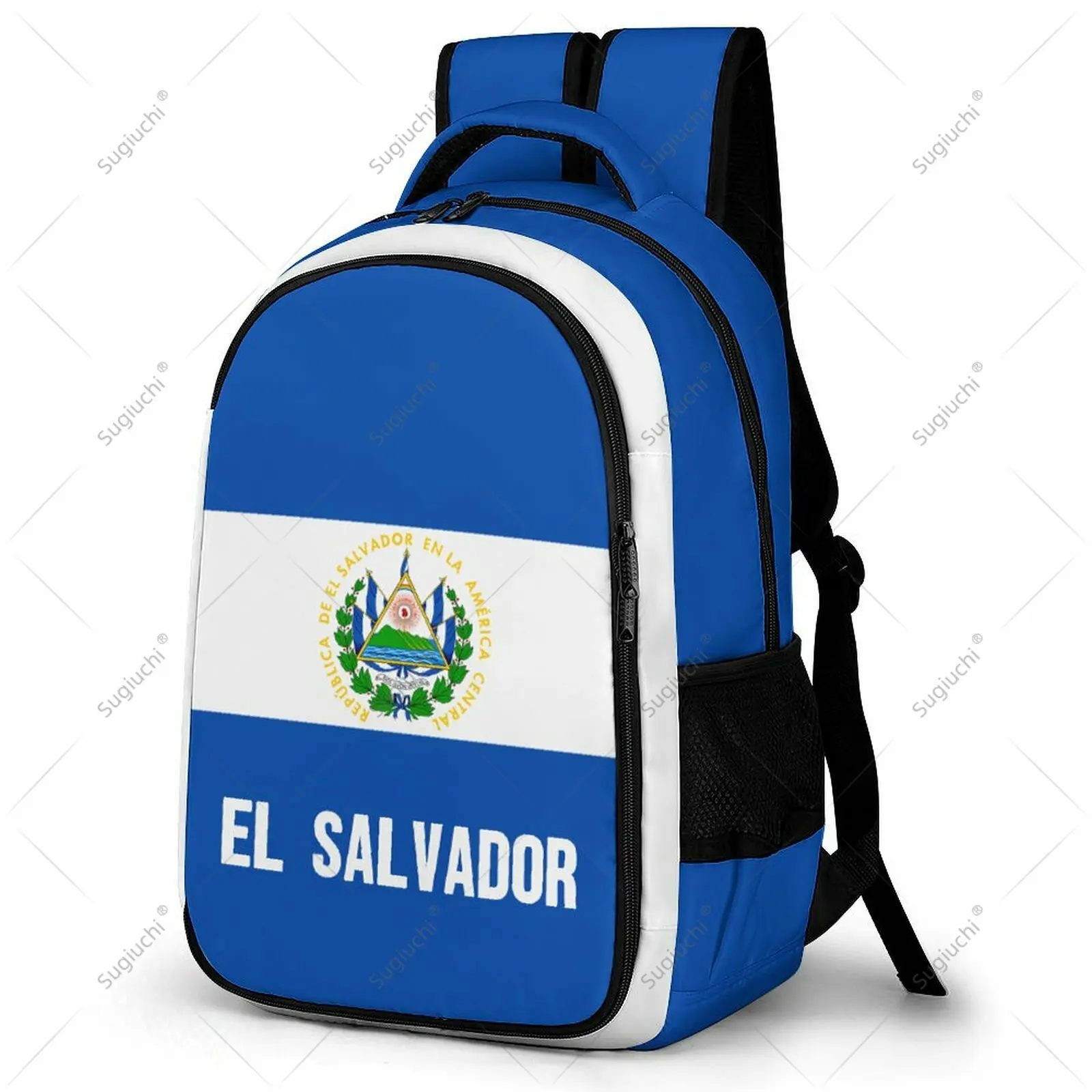 

Backpack El Salvador Flag Student Schoolbag Smart Business Travel Leisure Backpack Laptop Back Pack Office Work Bag