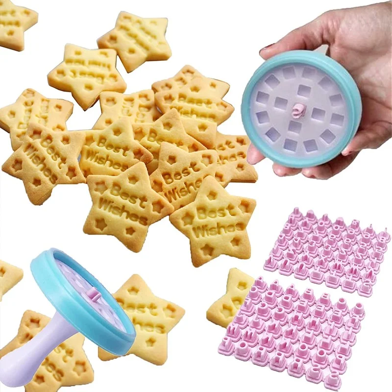 Nummer Letters Cookie Stempel Fondant Cutter Cookie DIY Tool Aangepaste Letter Mold Cookies Cake Decorating Tools Gebak Bakvorm