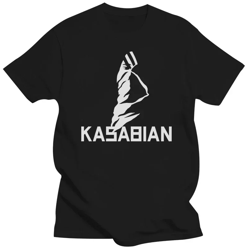 Kasabian Ultra Face 2004 Tour Official Tee T-Shirt Mens Unisex