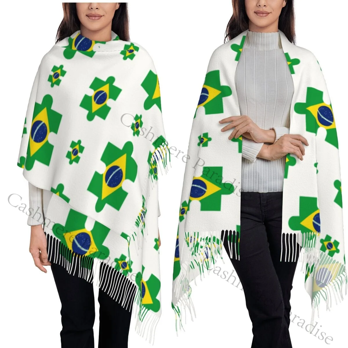 

Шали и накидки с флагом Бразилии для вечерних платьев Женские шали Накидки нарядные шали и накидки