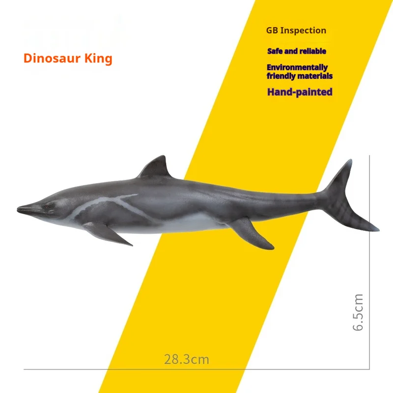 Dinosaurier-König-Modell 92, Ichthyosaurier-Wachstumsbegleiter, Actionfigur, statisches Tiermodell, Ornament, Sammlung, Geschenk, echt auf Lager
