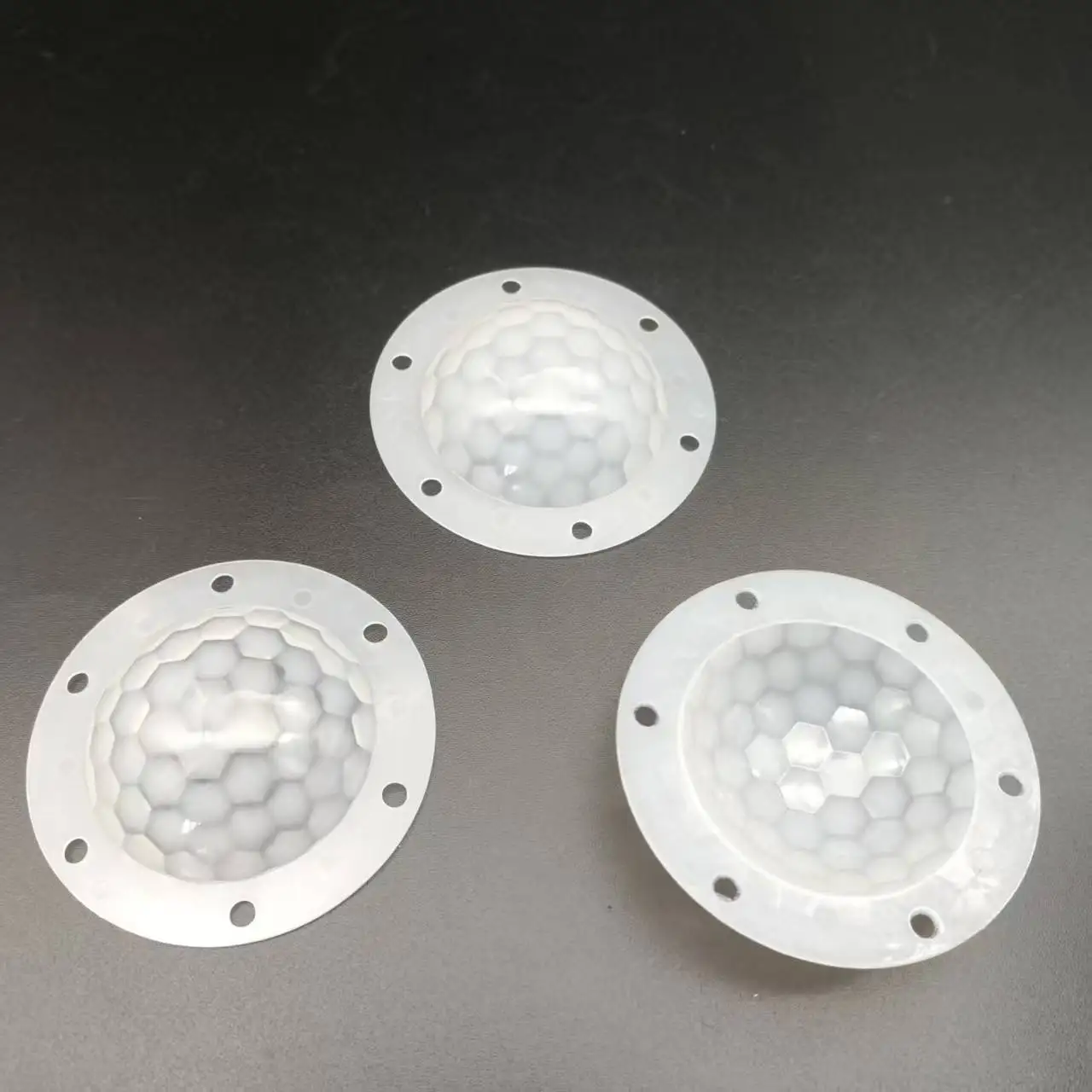 HQ 3pcs/5pcs/10pcs  Fresnel Lens Pir Lens Human Infrared Sensor Infrared Ceiling Lamp Lens 360 Sensing Degree