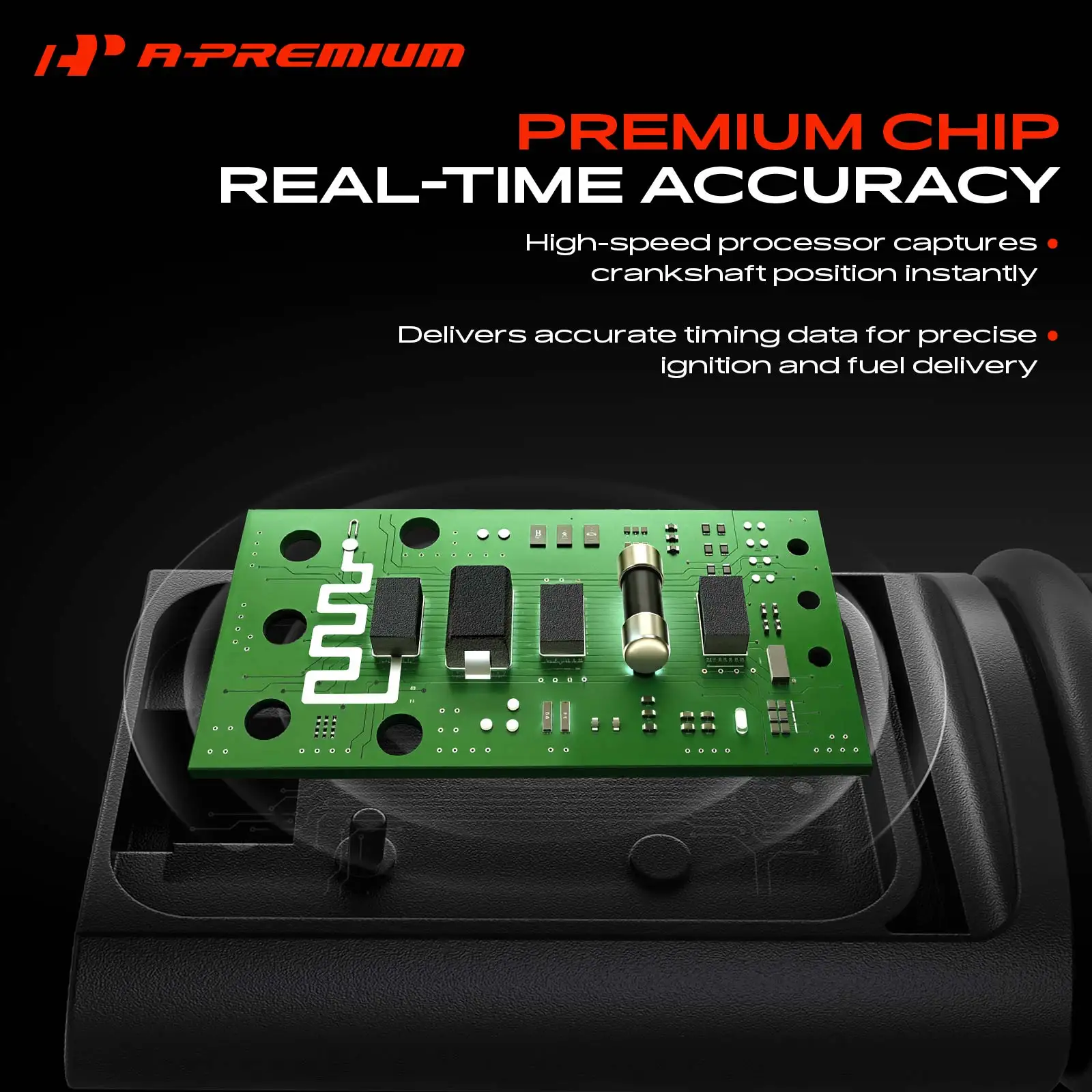 A-Premium Engine Crankshaft Position Sensor for Honda Civic 1997-2001 Accord 1996-2002 MG MG ZR 2001-2005 Rover 25 1999-2005 45