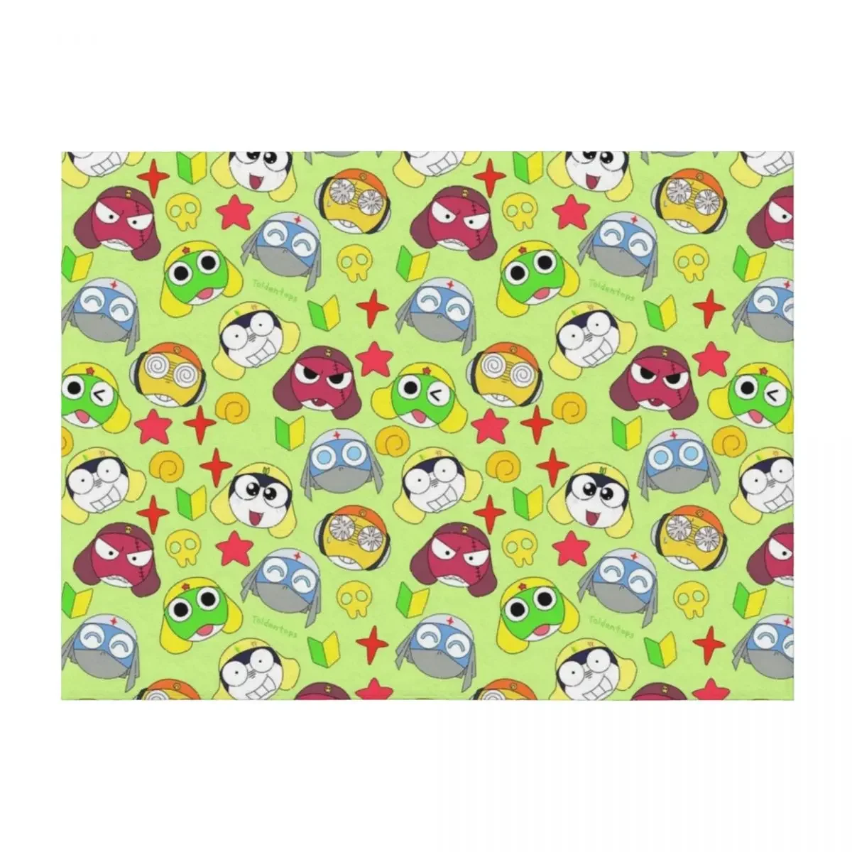 

Kero Platoon Throw Blanket Flannel Fabric Cute Plaid christmas gifts Summer Beddings Blankets