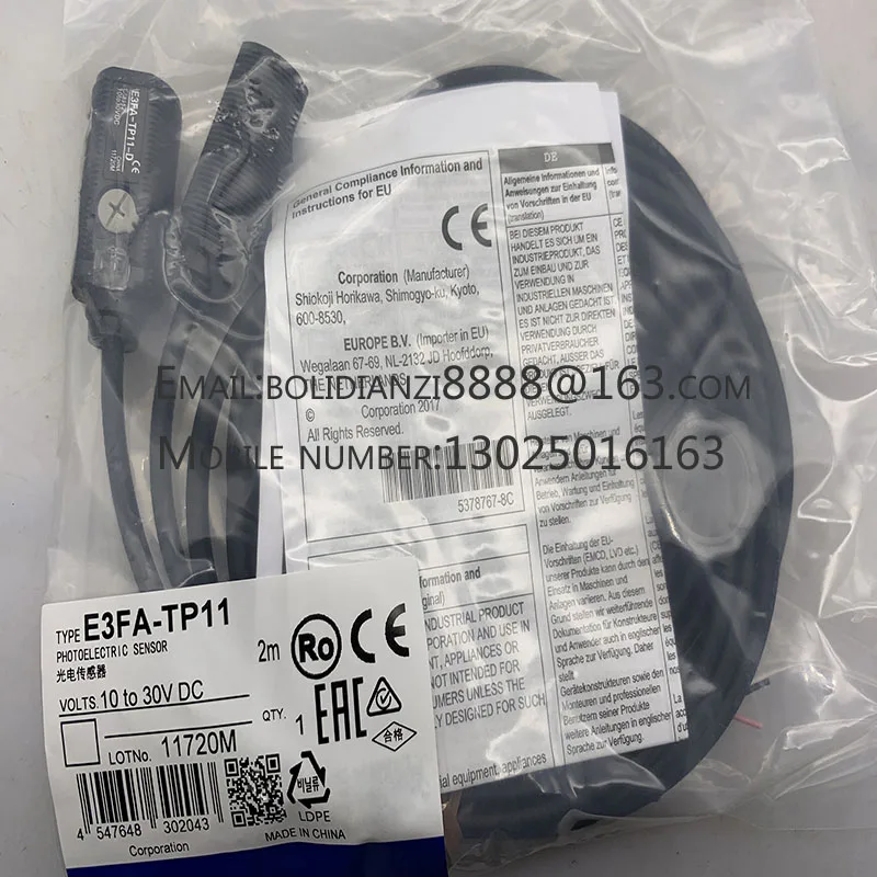 E3F-5DP1-5L E3F-5DP2-5L E3F-5DP12-5L nuevo sensor original garantía de calidad