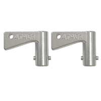 2PCS Battery Ignition Isolator Disconnect Key For JCB 701/47401 Machinery Excavator Switch Key Auto Parts