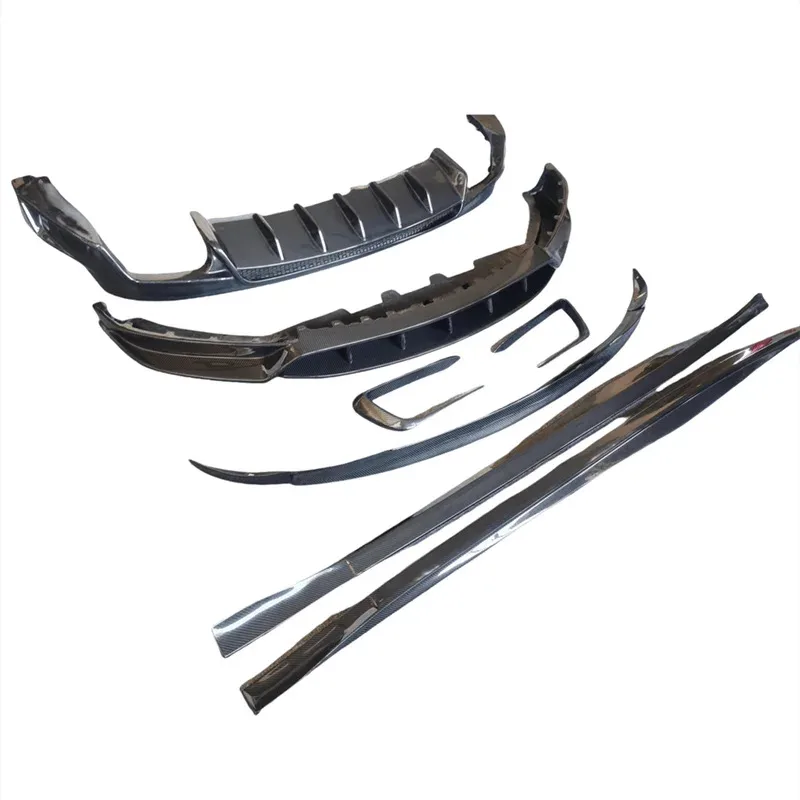 

Auto Car Body Parts MSY Style Carbon Fiber Front Rear Lip Bumper Diffuser Spoiler Body Kit for Levante
