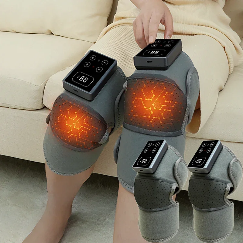

Electric Heating Knee Protection Massage warm Compress Joint Protection Neck Shoulder Knee Vibration Pressing Intelligent