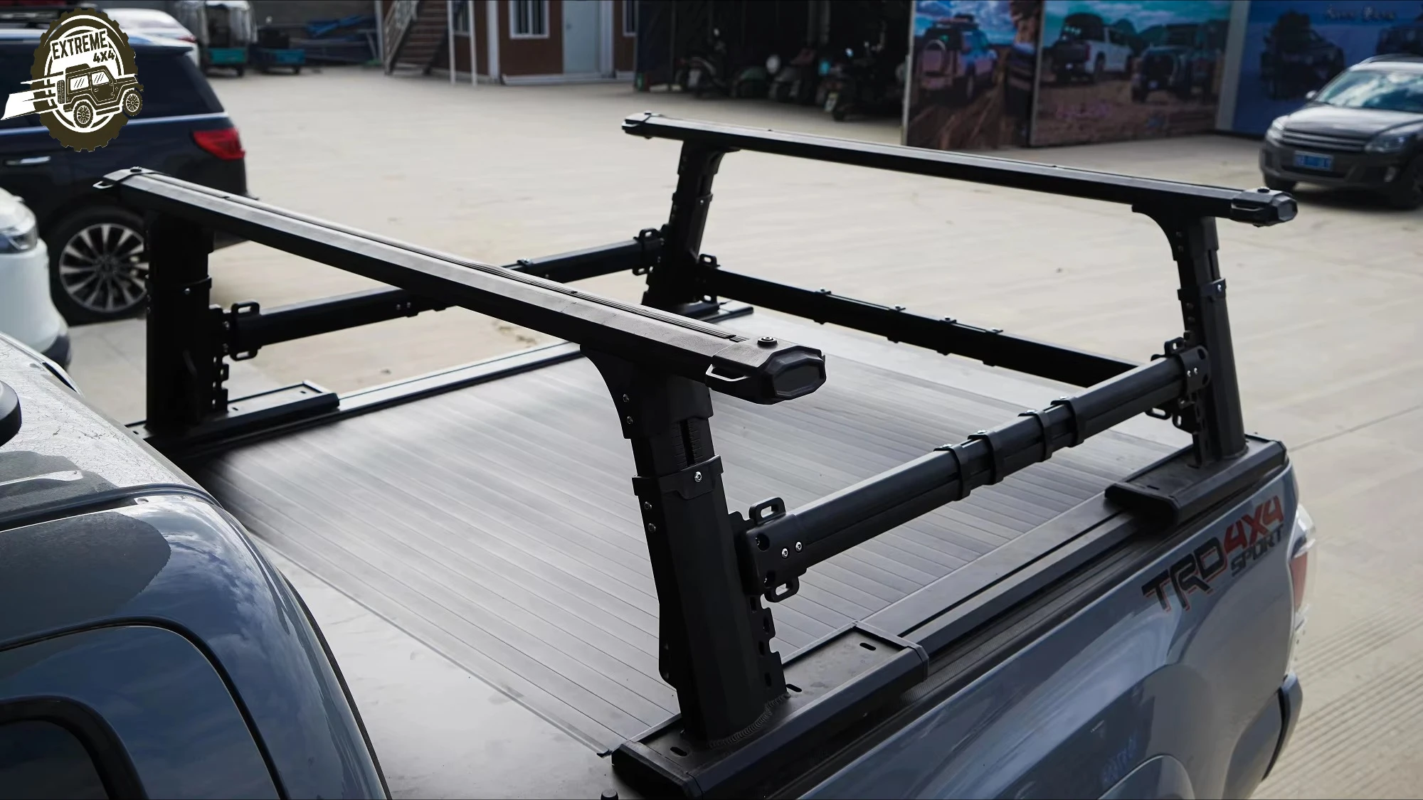 YUHANG HIGH QUALITY ALUMINUM ROLL BAR WITH SIDE BEAMS-FIT for PICK-UP TRUCK